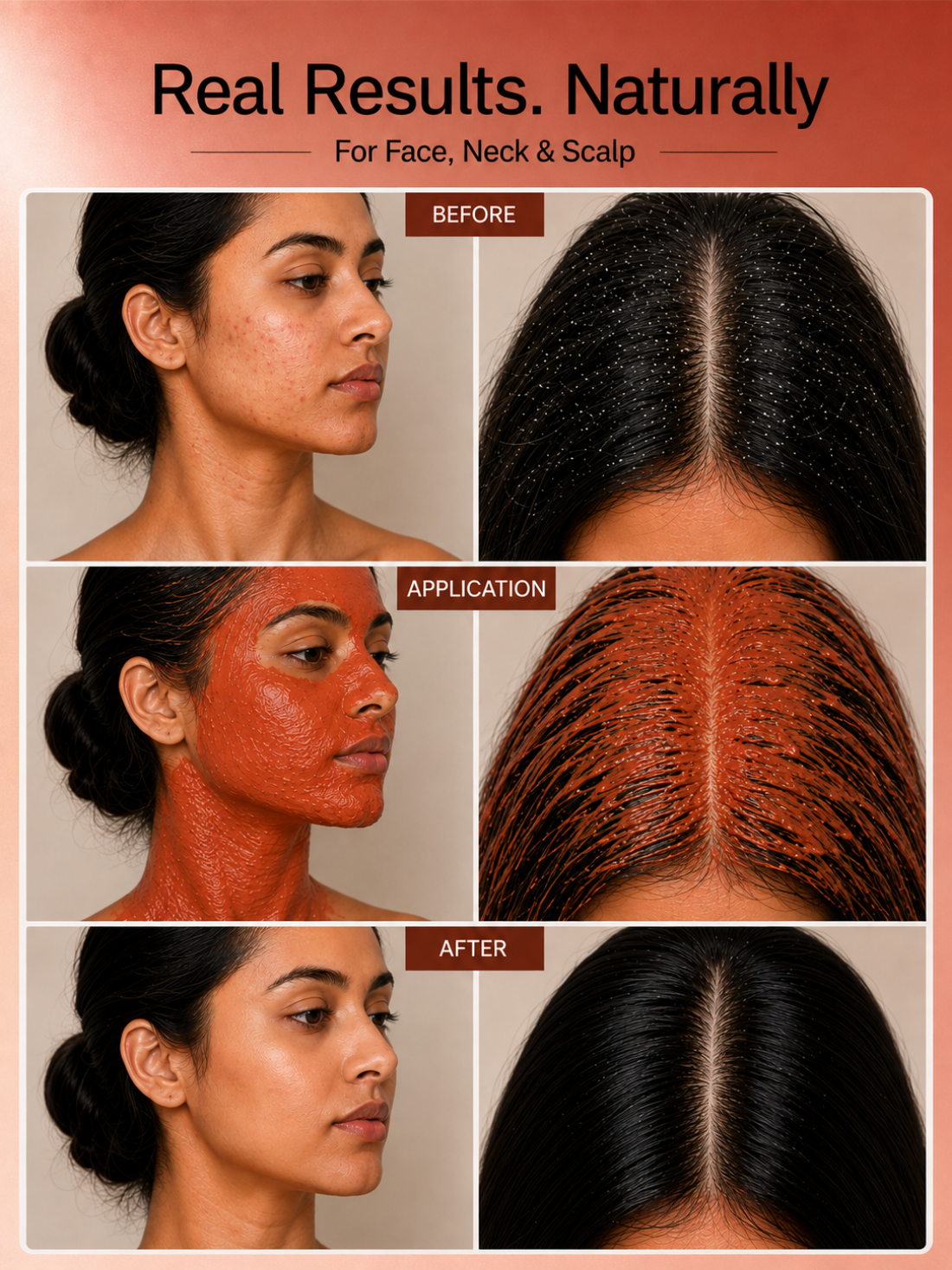 The Wellness Shop Moroccan Rhassoul Red Clay for Deep Detox &amp; Skin Renewal