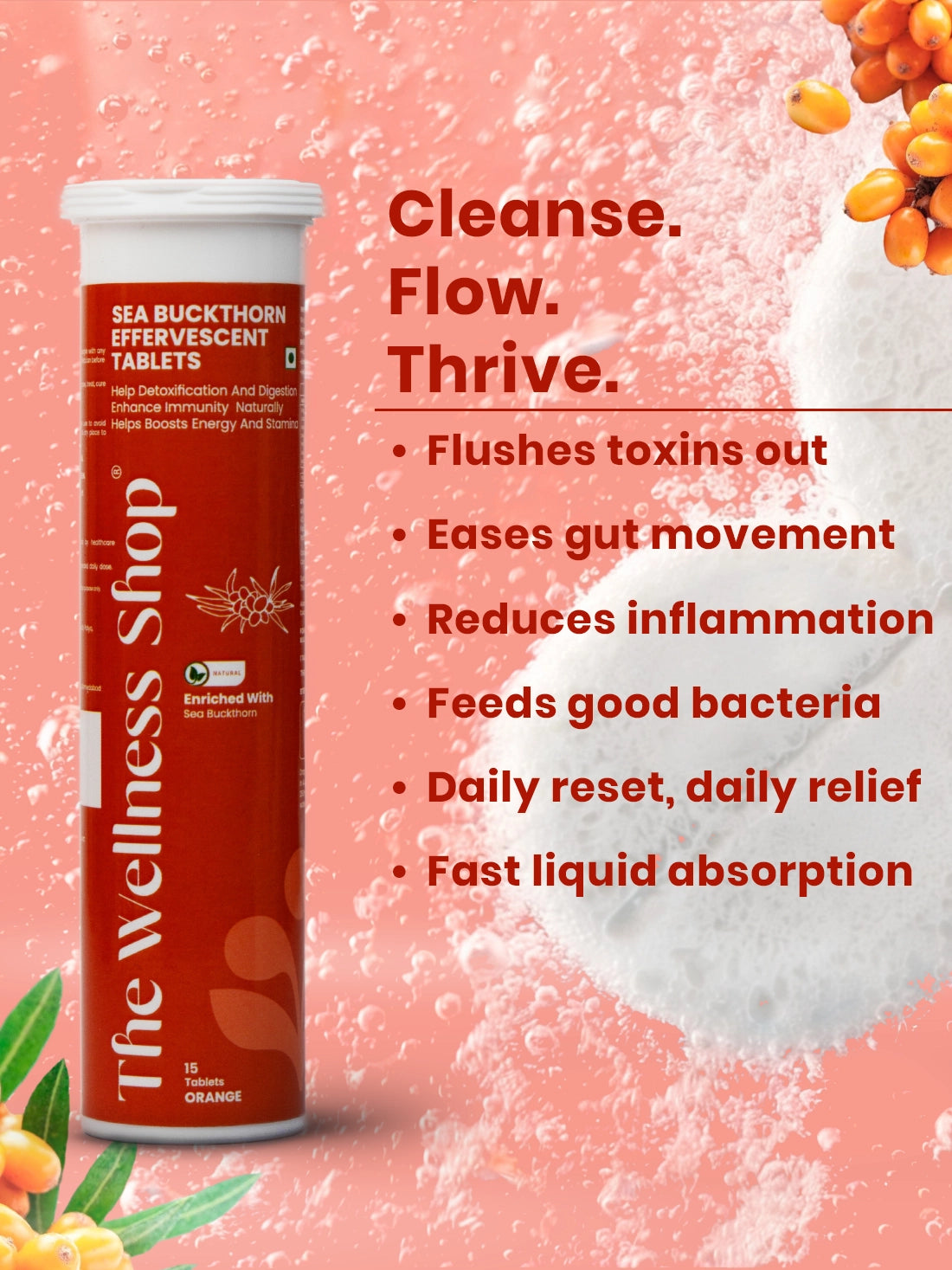 Sea Buckthorn  Effervescent Tablet