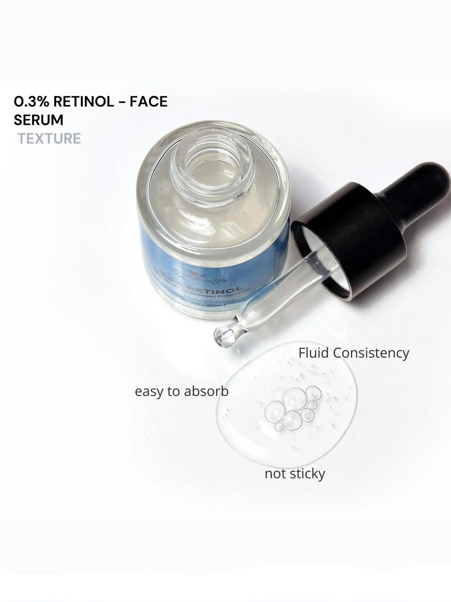 0.3% RETINOL - FACE SERUM FOR COLLAGEN PRODUCTION
