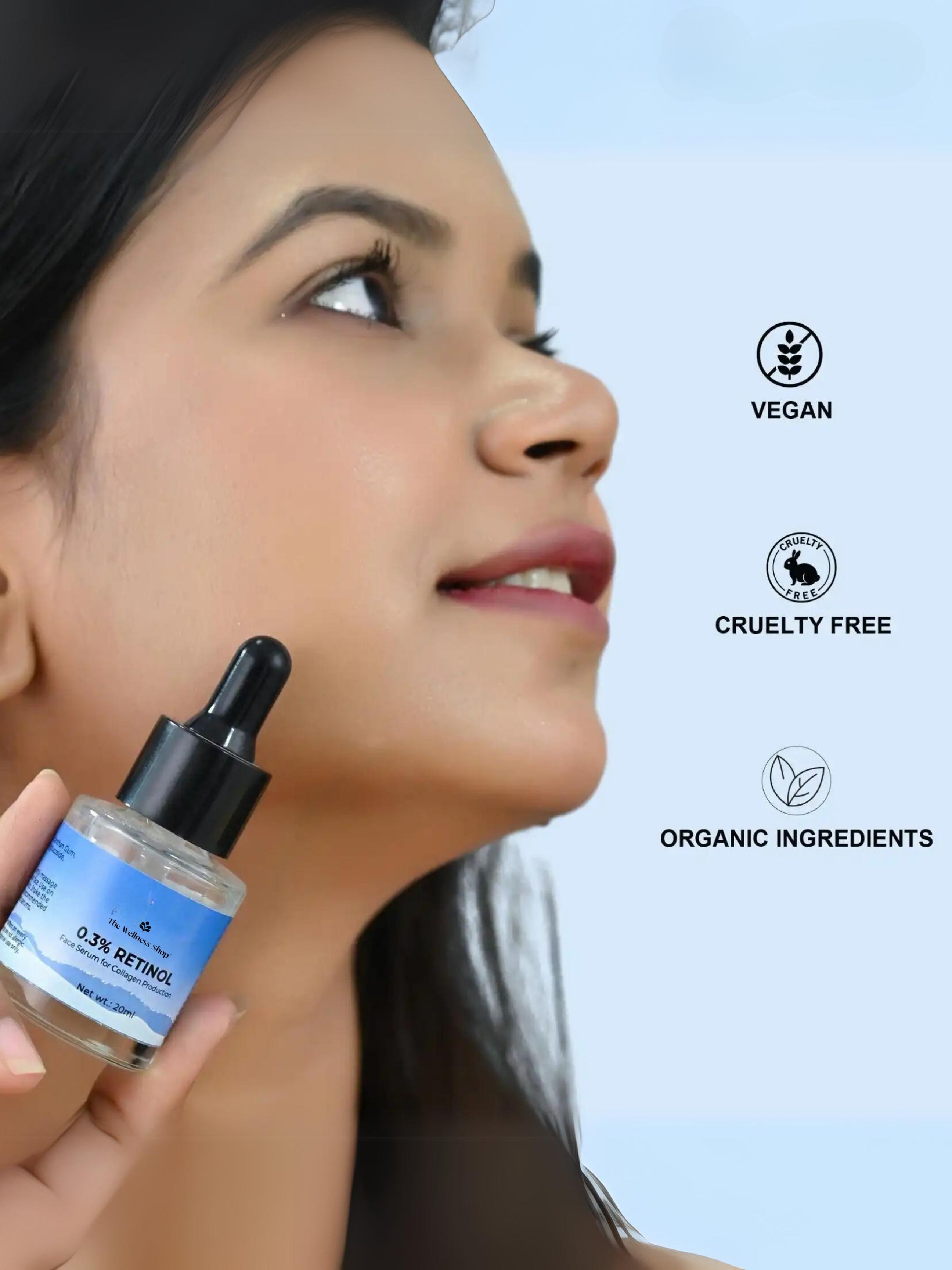 0.3% RETINOL - FACE SERUM FOR COLLAGEN PRODUCTION
