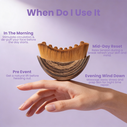 Lymphatic Drainage Facial Brush