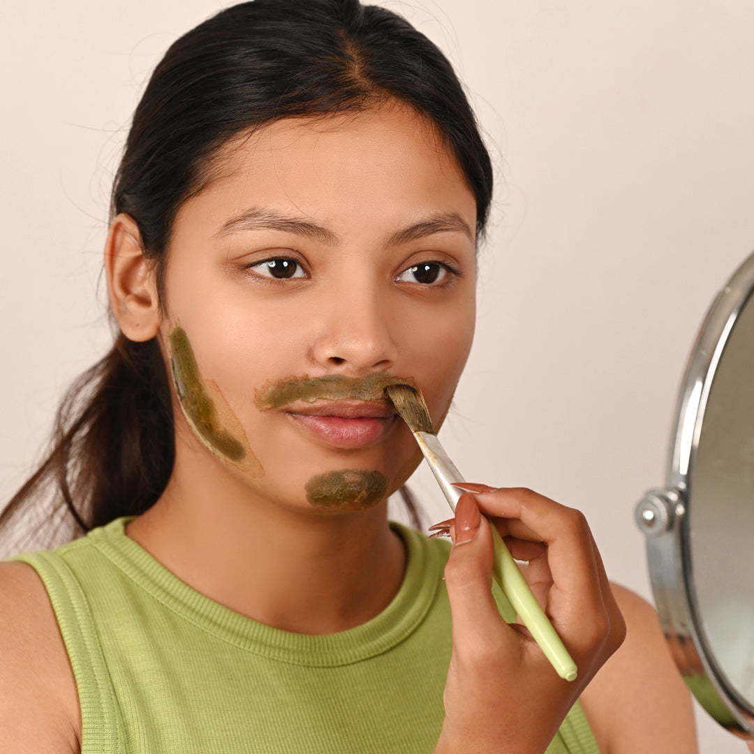 ROSE FACIAL WAX POWDER - 5 MINUTE PAINLESS HERBAL WAX POWDER