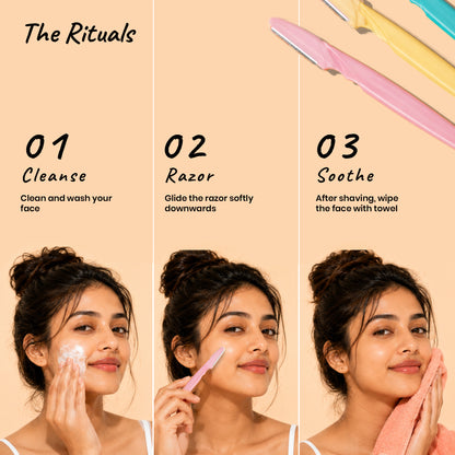 Peachless Facial Razor