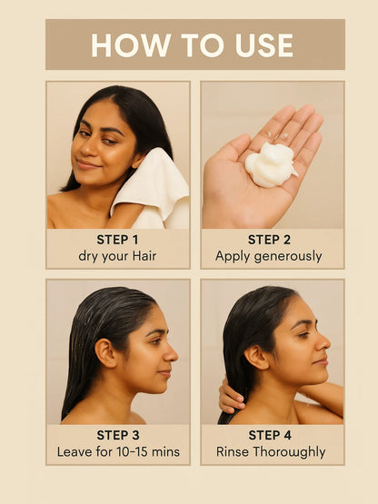 Onion &amp; Fenugreek Hair Mask (Controls Dandruff &amp; Hair Fall In 4 Weeks)