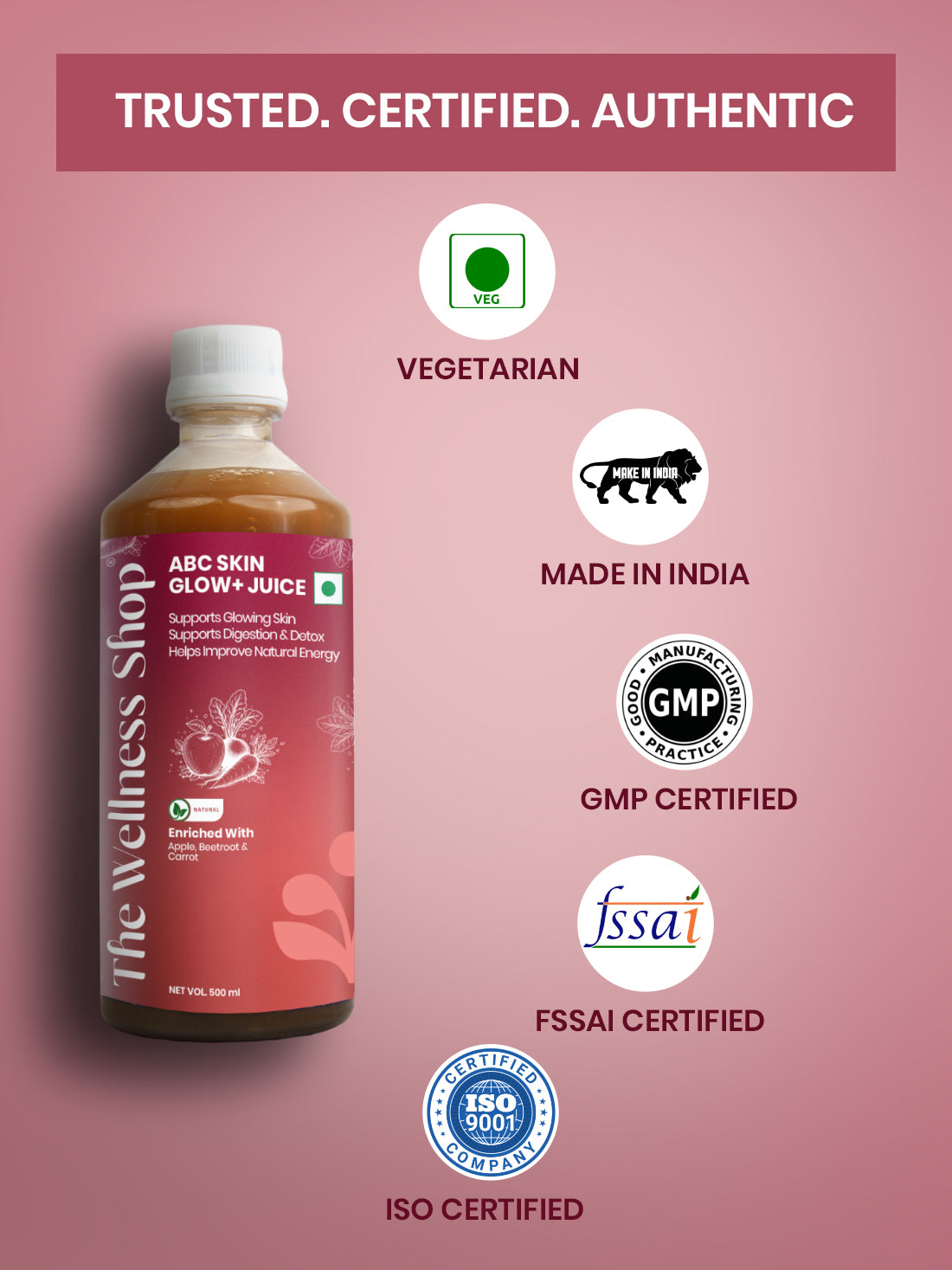 The Wellness Shop ABC Skin Glow+ Juice – Korean Glass Skin