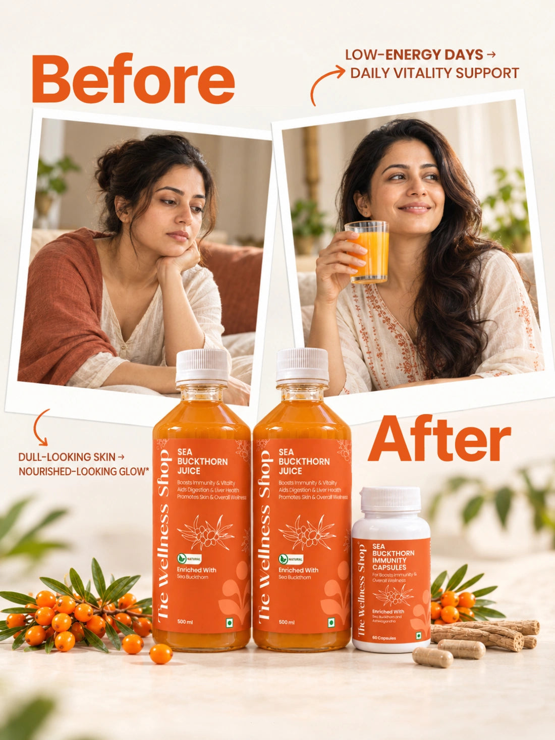 Sea Buckthorn Immune-Vitality Combo