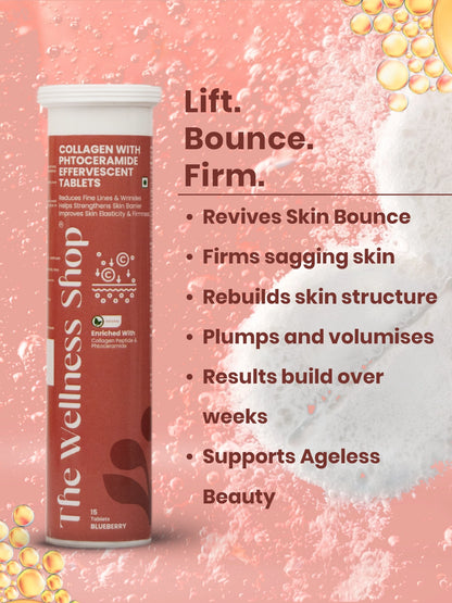 Collagen with Phytoceramide Effervescent Tablet