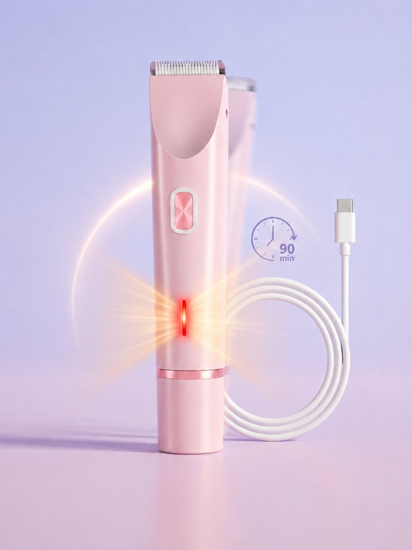 2-in-1 Painless Bikini Hair Trimmer