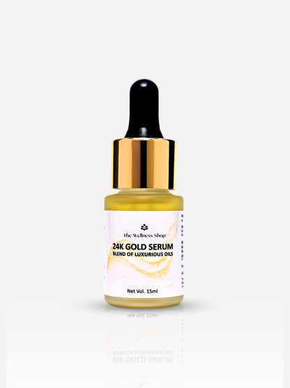 24K GOLD SERUM - POWER OF LUXURIOUS OIL
