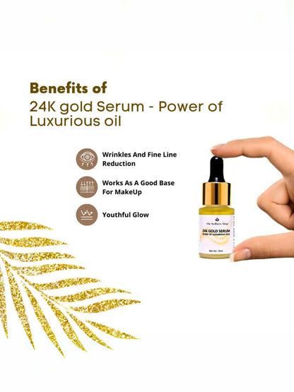 24K GOLD SERUM - POWER OF LUXURIOUS OIL