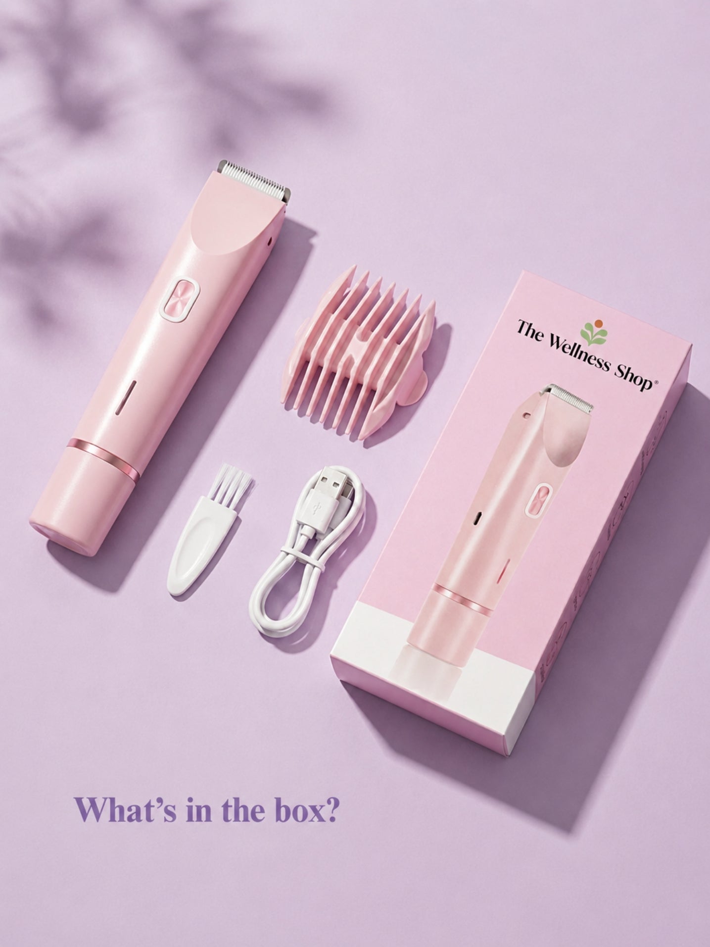2-in-1 Painless Bikini Hair Trimmer
