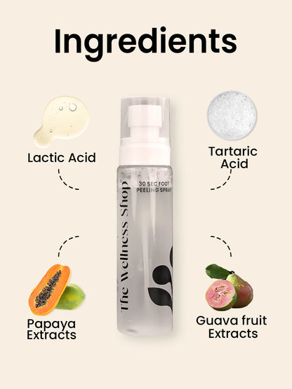 30 SEC FOOT PEELING SPRAY