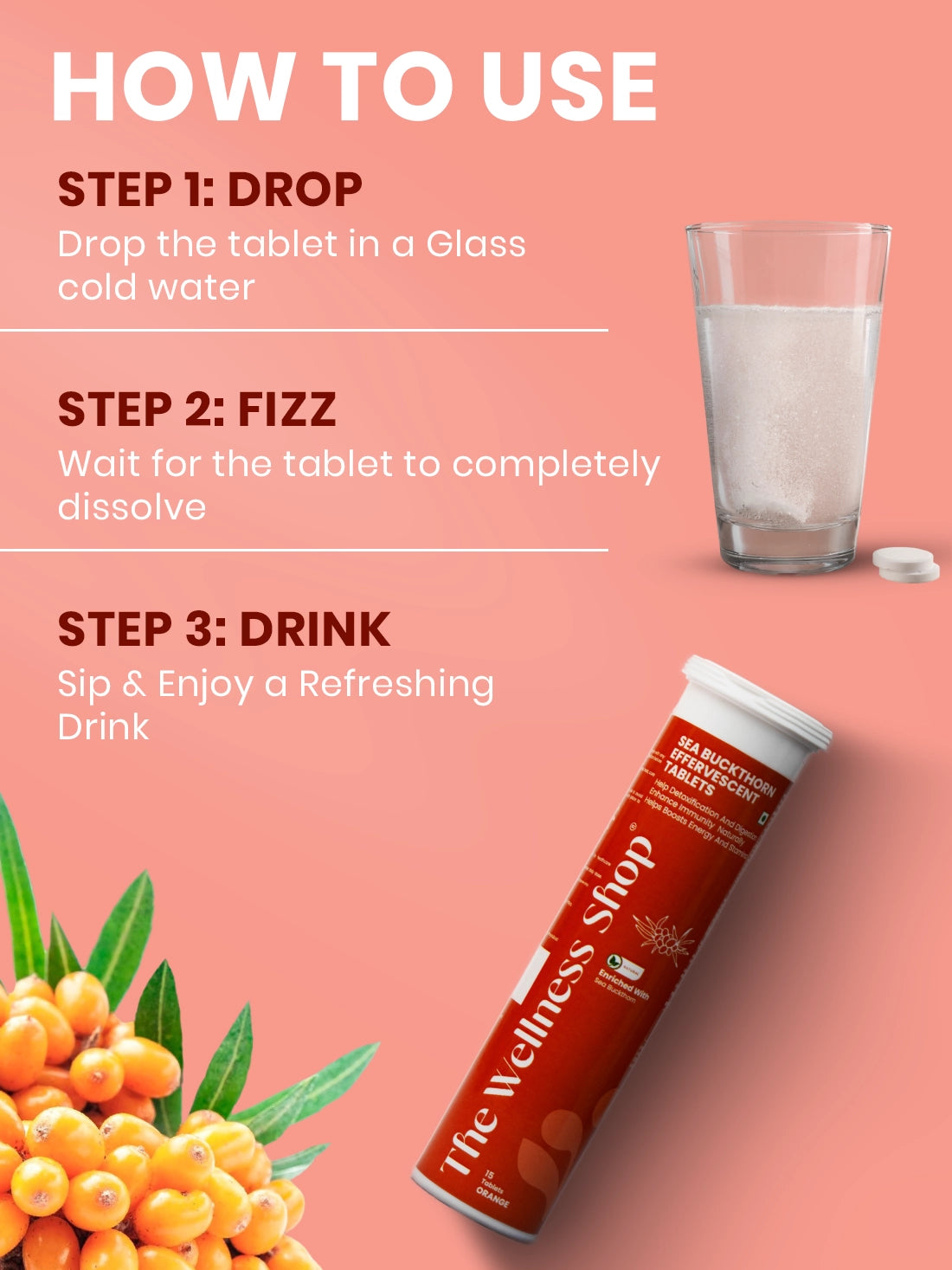 Sea Buckthorn  Effervescent Tablet