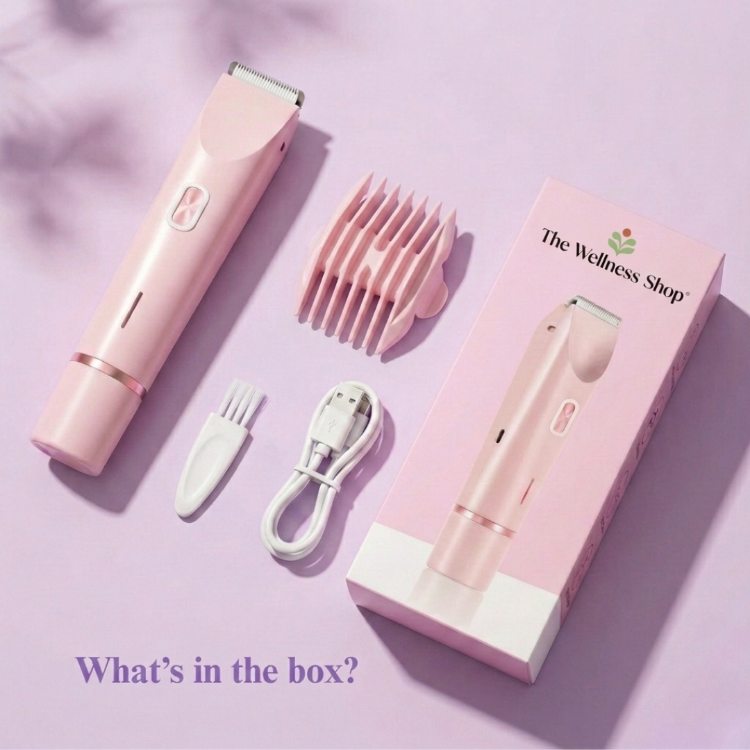 2-in-1 Painless Bikini Hair Trimmer