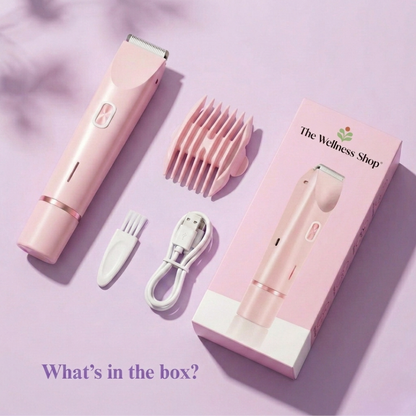 2-in-1 Painless Bikini Hair Trimmer