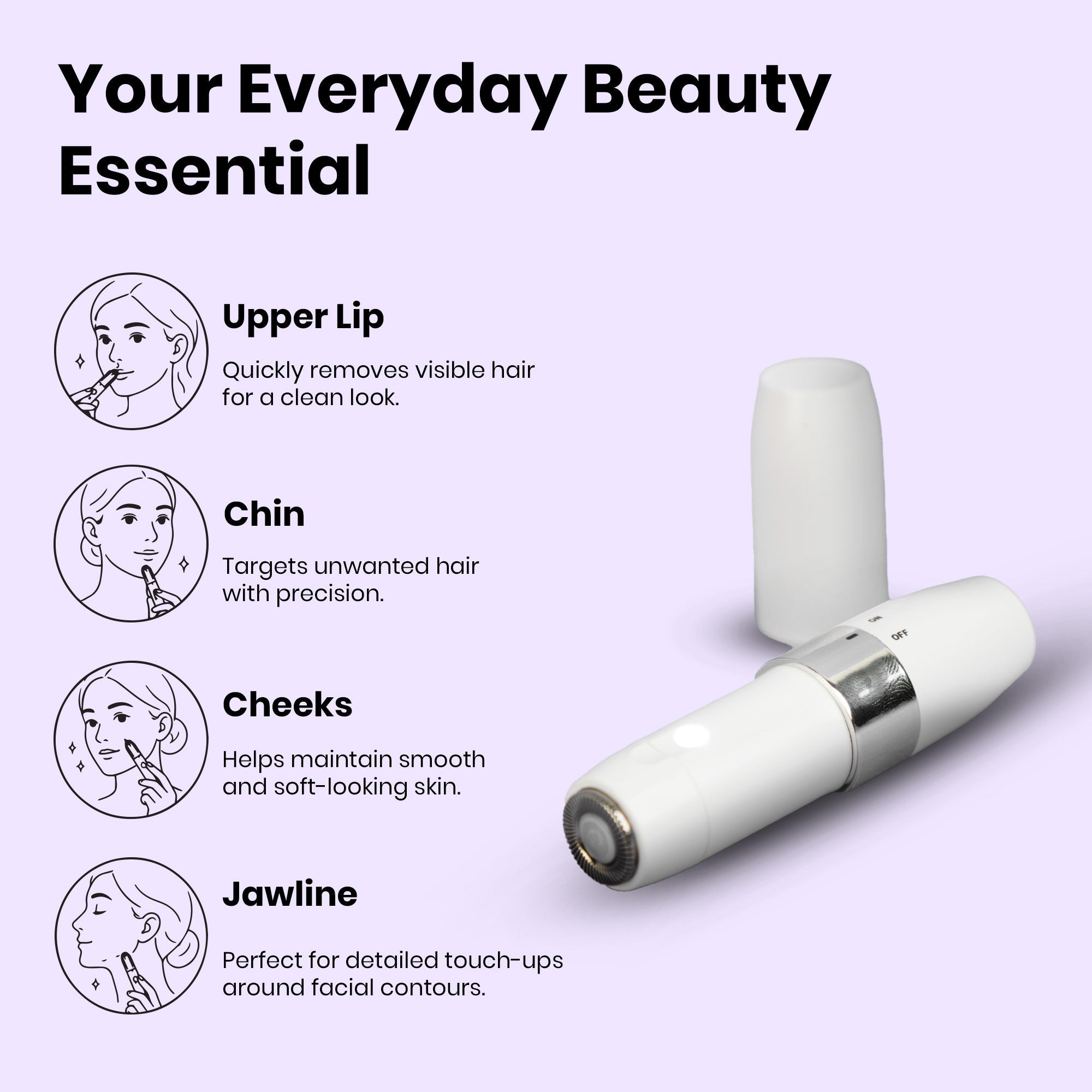 Mini Facial Hair Trimmer