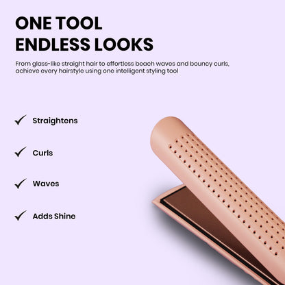 Airflow 2-in-1 Hair  Styler & Straightener
