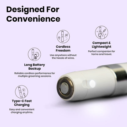 Mini Facial Hair Trimmer