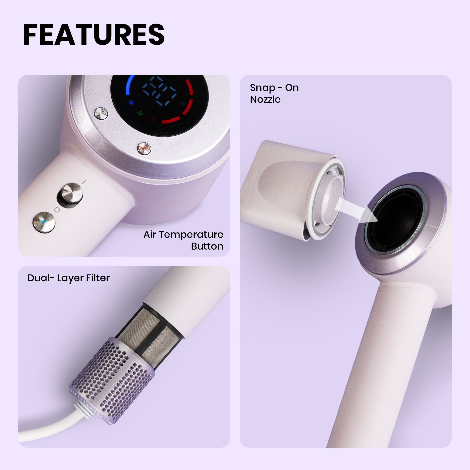 Professional Ionic High-Speed Hair Dryer