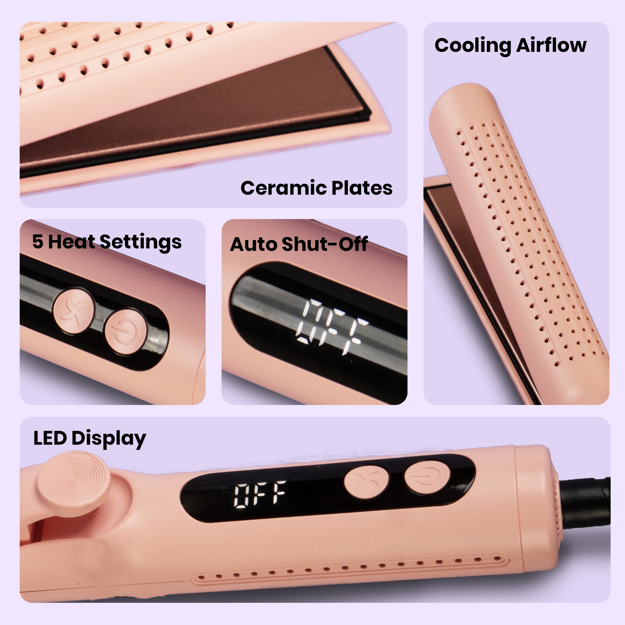 Airflow 2-in-1 Hair  Styler &amp; Straightener