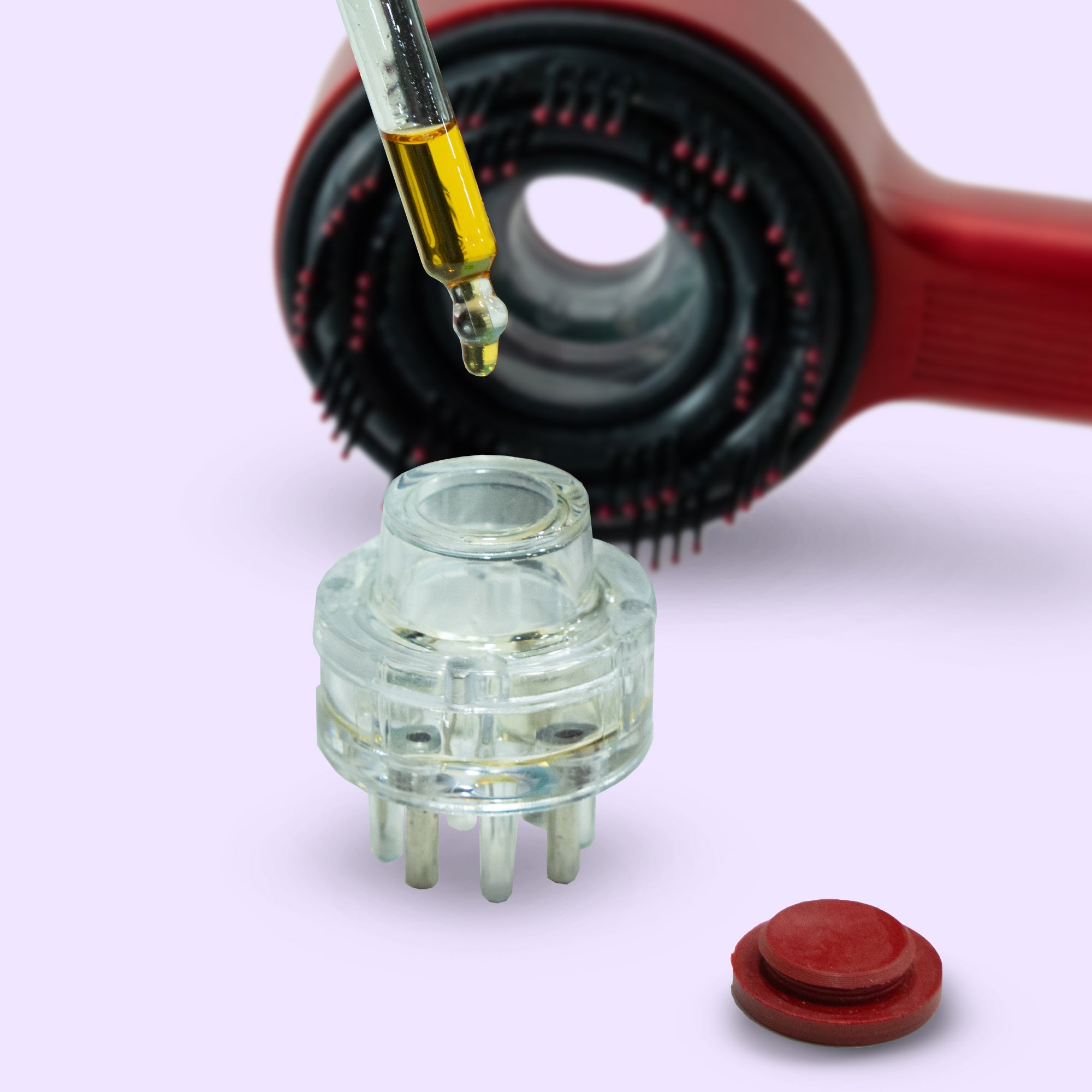 Red Light Therapy Scalp Massager