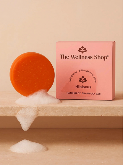 Hibiscus Shampoo And Conditioner Bar (Controls Hairfall, No Paraben, No Sulphate, No Sles)