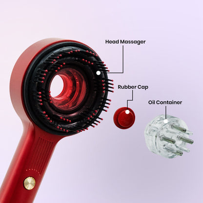 Red Light Therapy Scalp Massager
