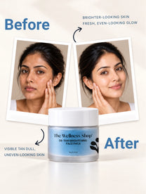 De-tan Brightening Face Pack