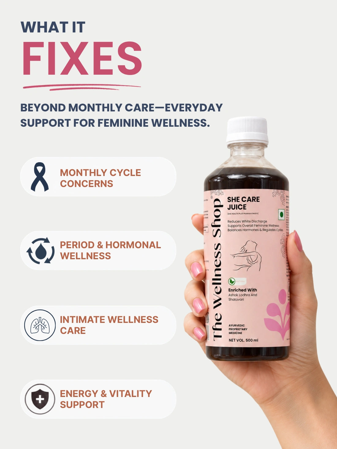She Care Juice - Daily Women’s Wellness