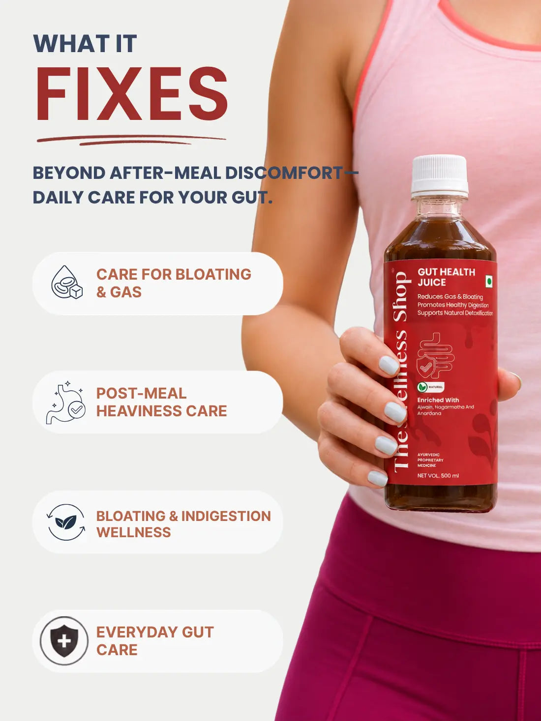 Gut Health Juice – Fix Bloating, Improves Digestion &amp; Reset Your Gut Naturally