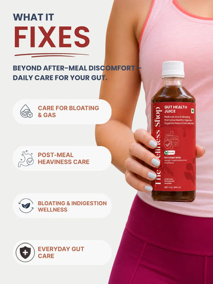 Gut Health Juice – Fix Bloating, Improves Digestion &amp; Reset Your Gut Naturally