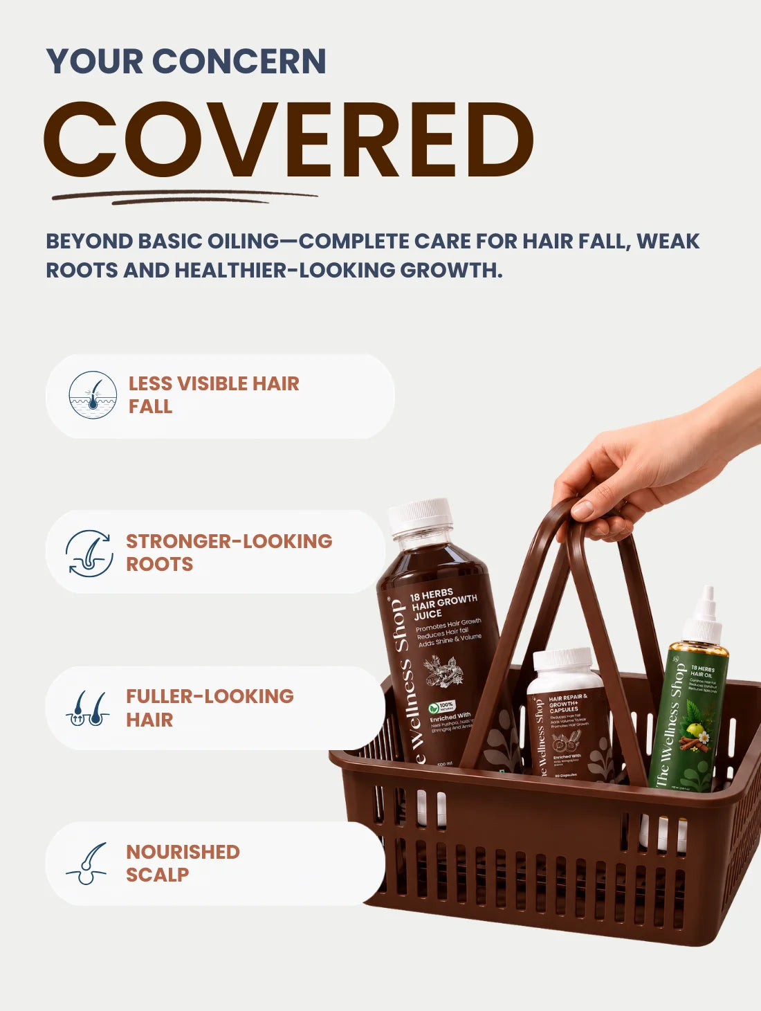 18 Herbs Complete Hair Regrowth