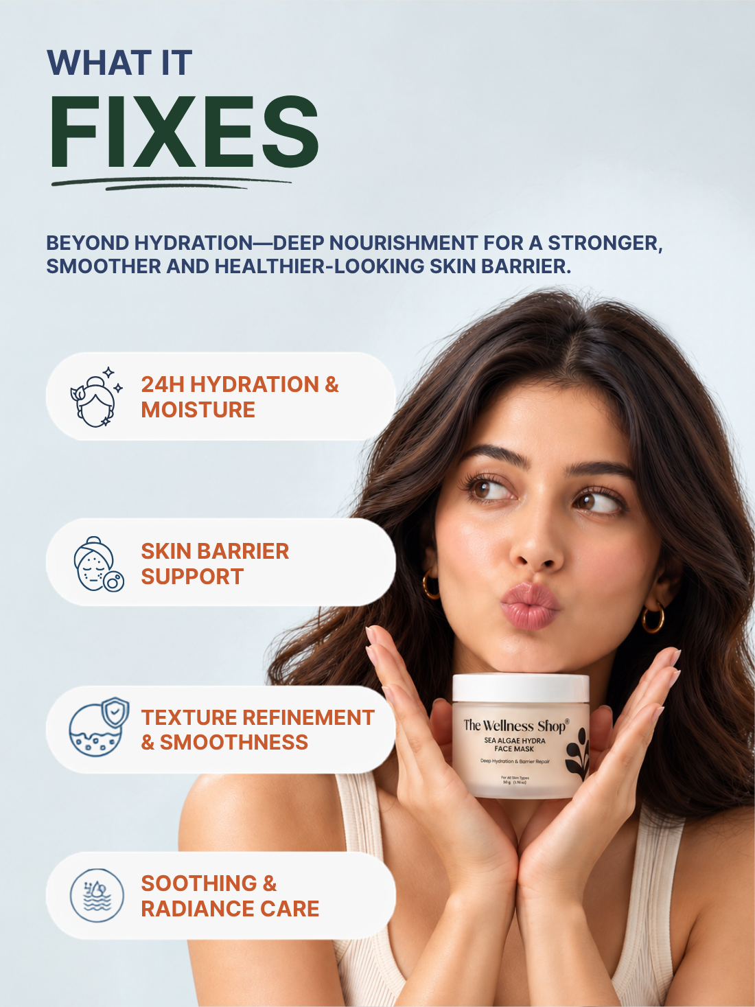 Sea Algae Hydra Face Mask