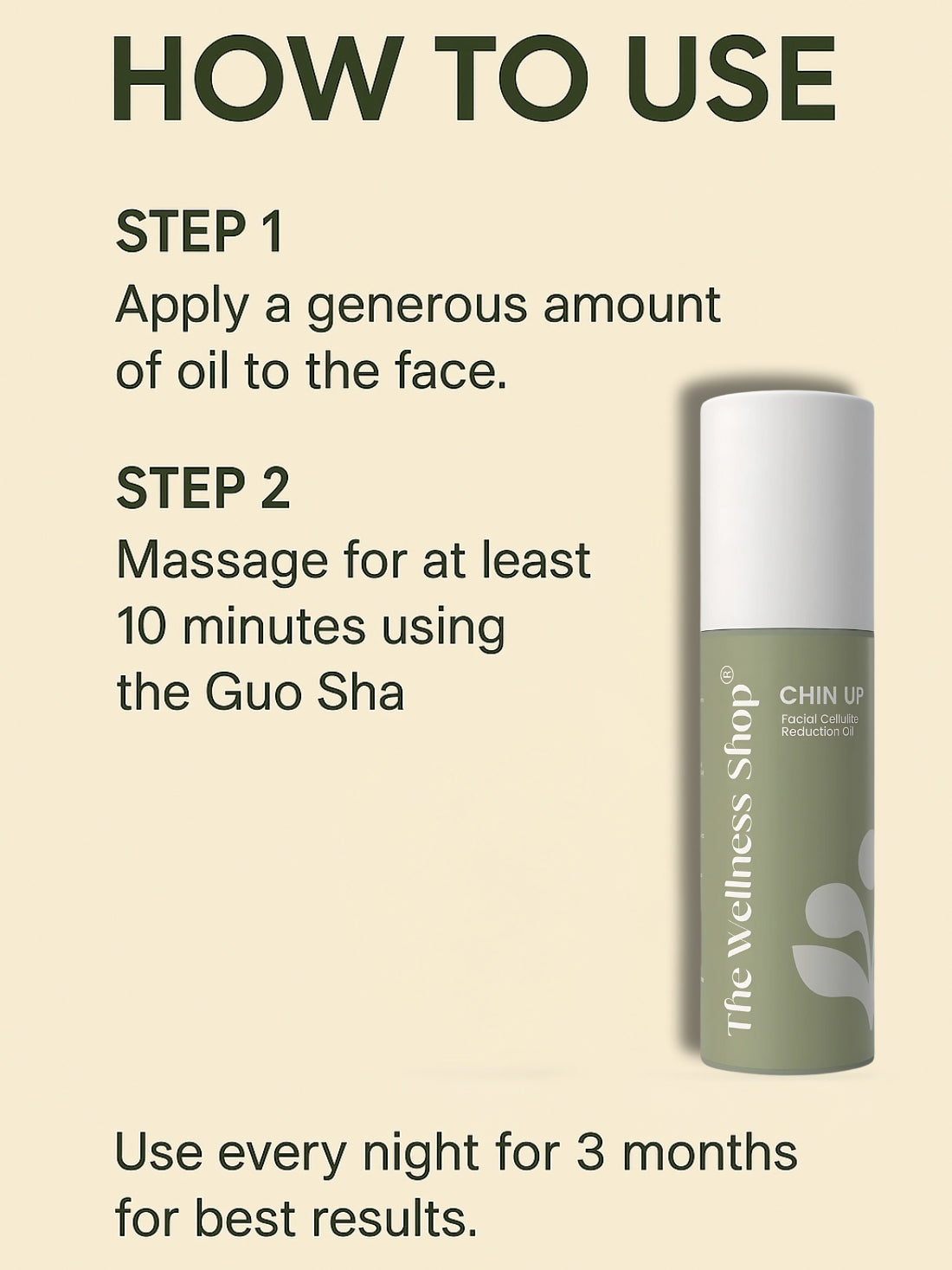 CHIN UP FACIAL CELLULITE REDUCTION ( 4 WEEKS )