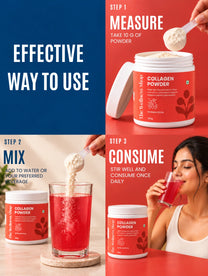 Pure Plant Collagen Booster Powder for Healthy, Radiant Skin