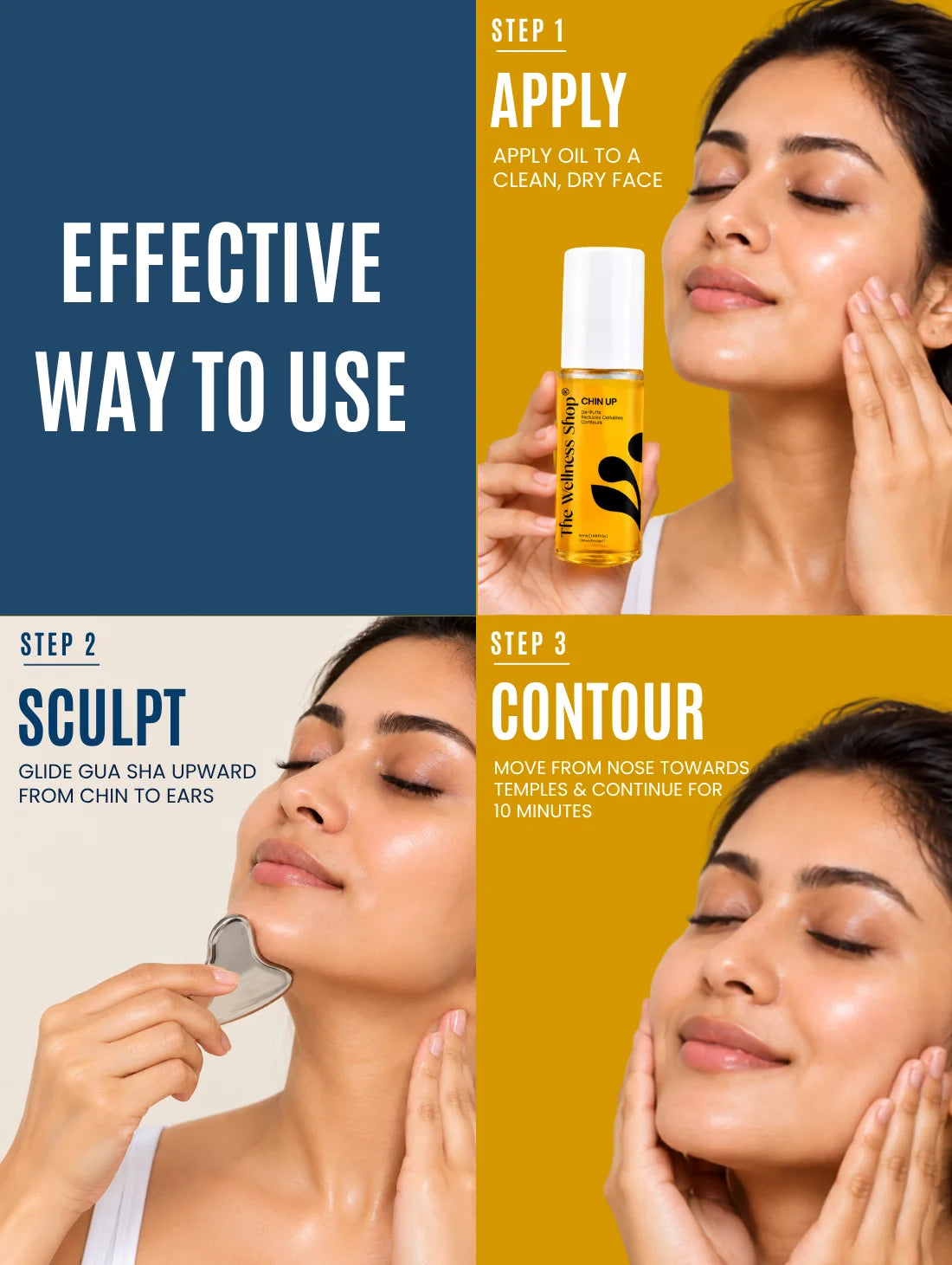 Chin Up Facial Cellulite Reduction Kit