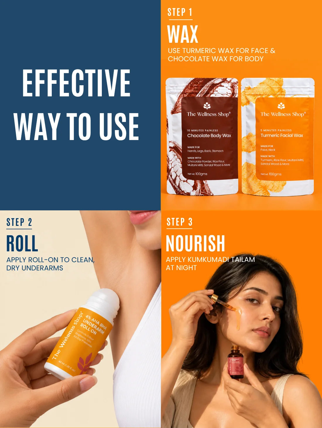 Wax To Wow Combo