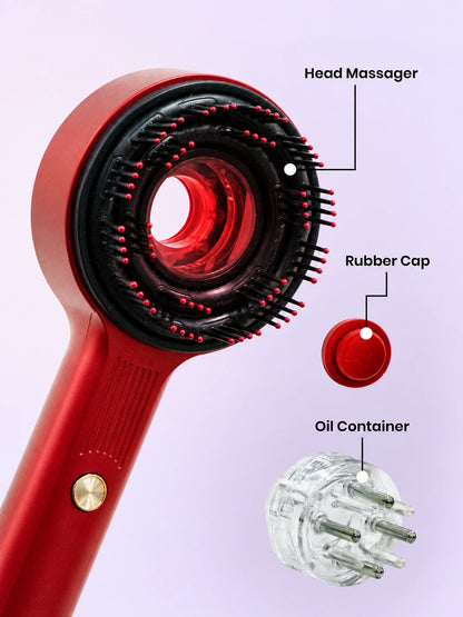 Red Light Therapy Scalp Massager