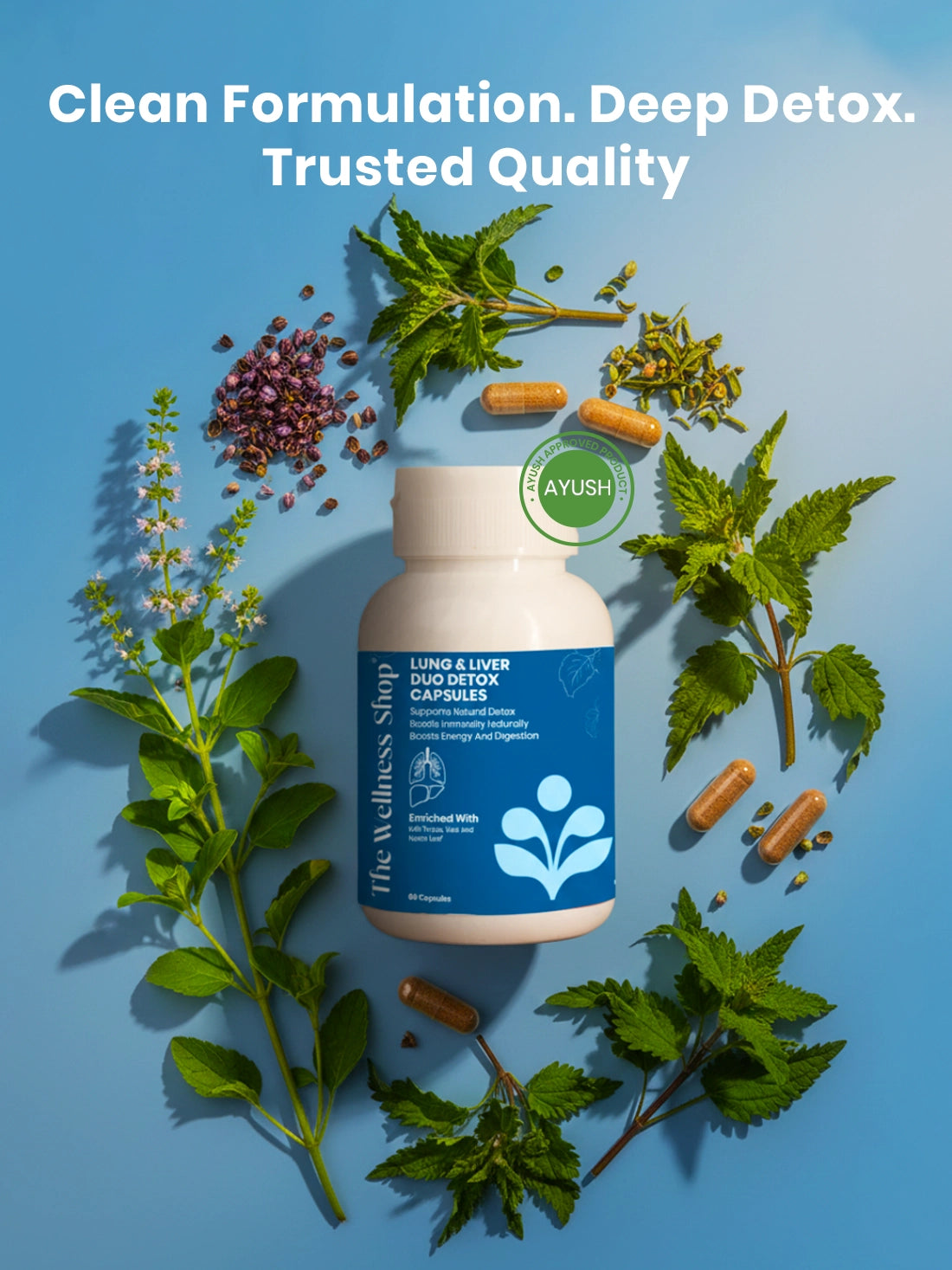 Lungs and Liver Duo Detox Capsules