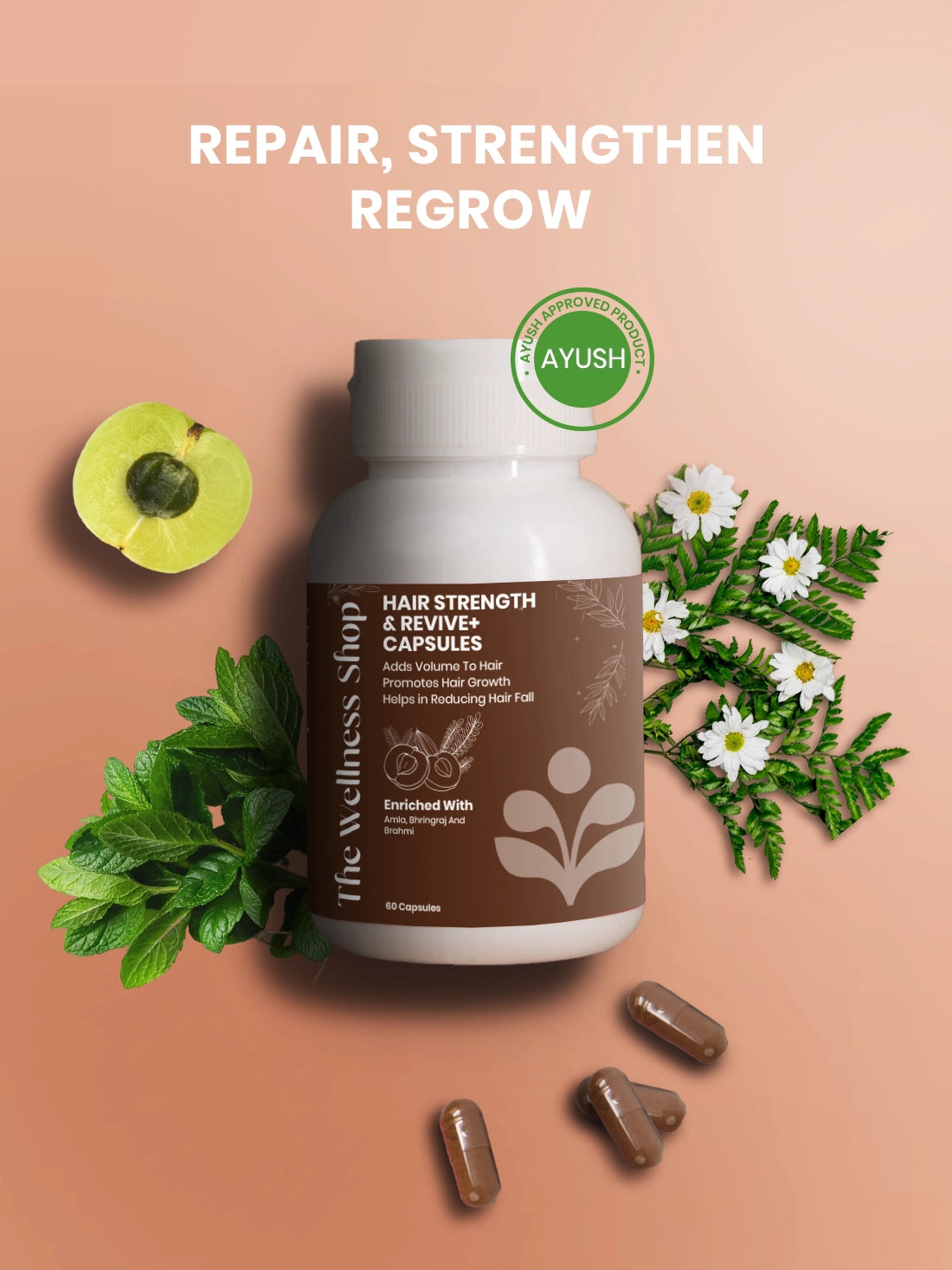 Hair Strength &amp; Revieve+ Capsule