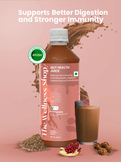 Gut Health Juice – Fix Bloating, Improves Digestion &amp; Reset Your Gut Naturally