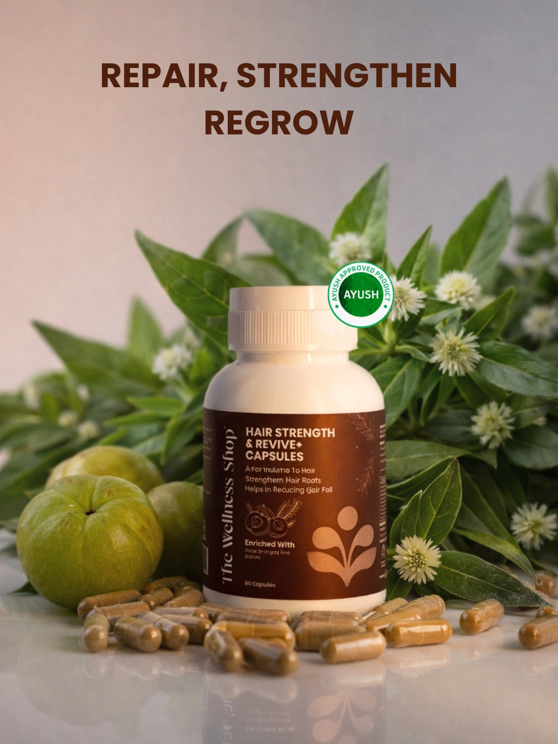 Hair Strength &amp; Revive+ Capsules
