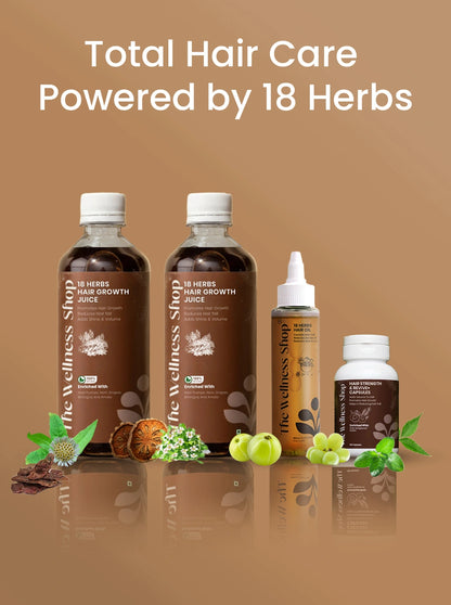 18 Herbs Complete Hair Regrowth
