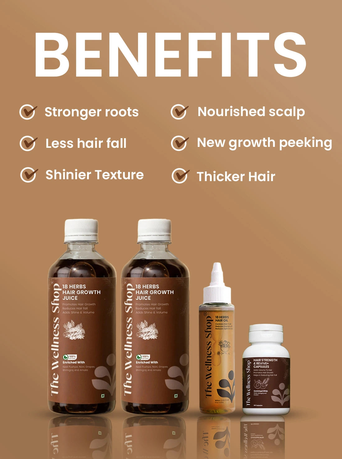 18 Herbs Complete Hair Regrowth