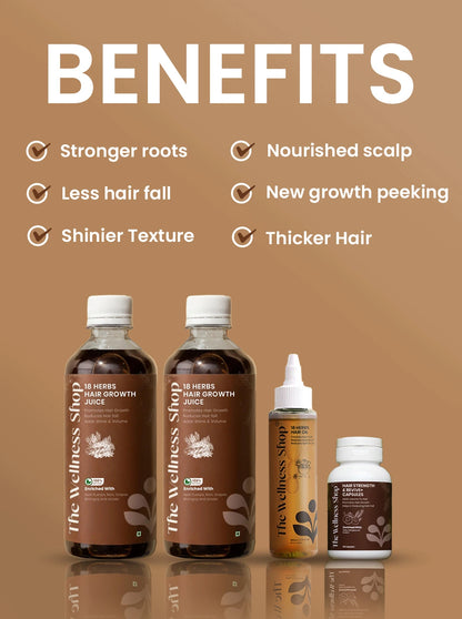 18 Herbs Complete Hair Regrowth