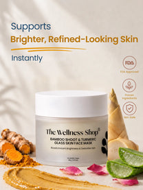 Bamboo Shoot & Turmeric Glass Skin Face Mask