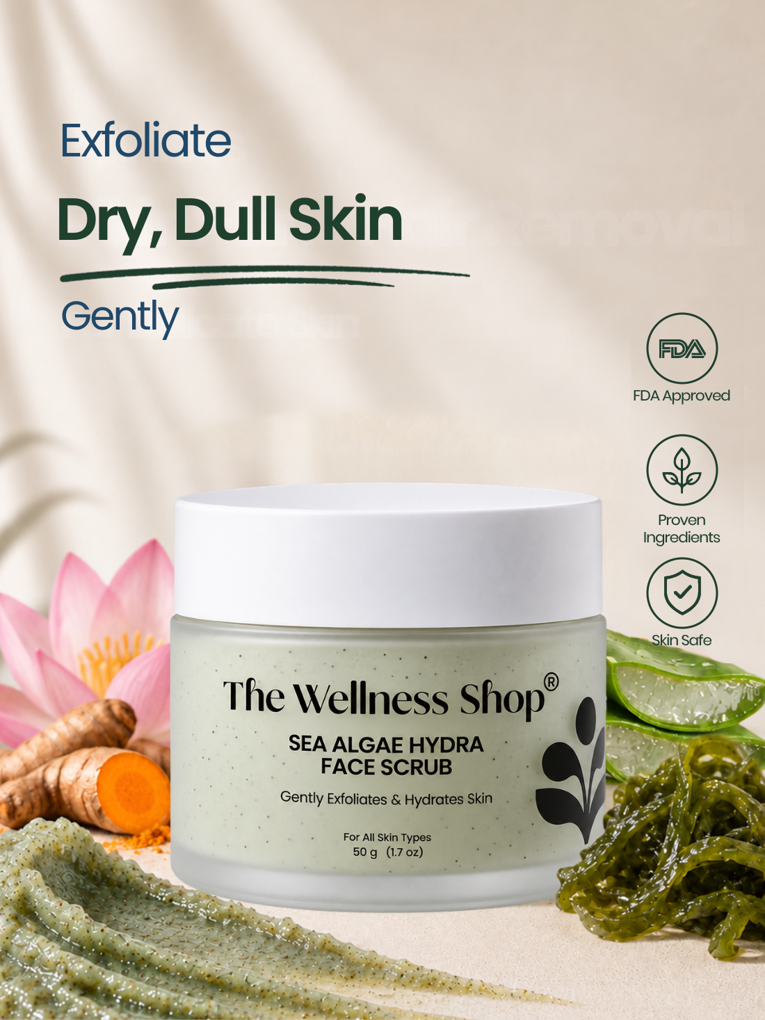 Sea Algae Exfoliating Face Scrub