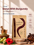 Natural Burgundy Hair Colour - 100gm(No Ammonia, Premium Quality, Lasts 3 Weeks)