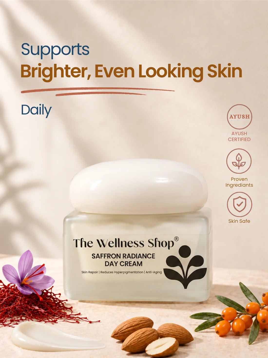 Saffron Radiance Day Cream