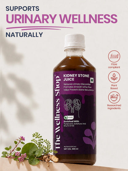 Kidney Stone Juice — Ayurvedic Formula for Stone Relief, Kidney Detox &amp; Pain-Free Urination